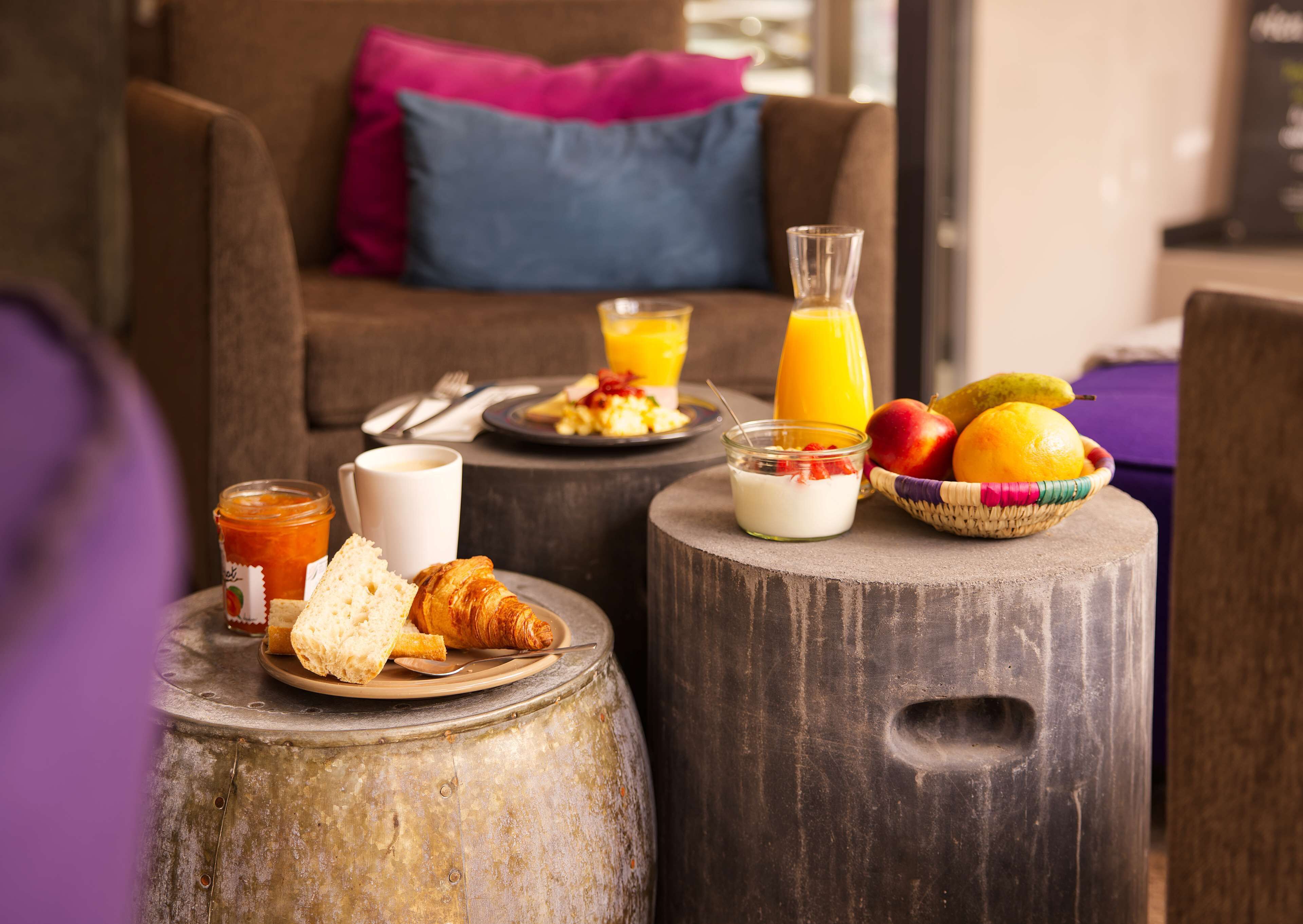 daily buffet breakfast (eur 14.90 per person)