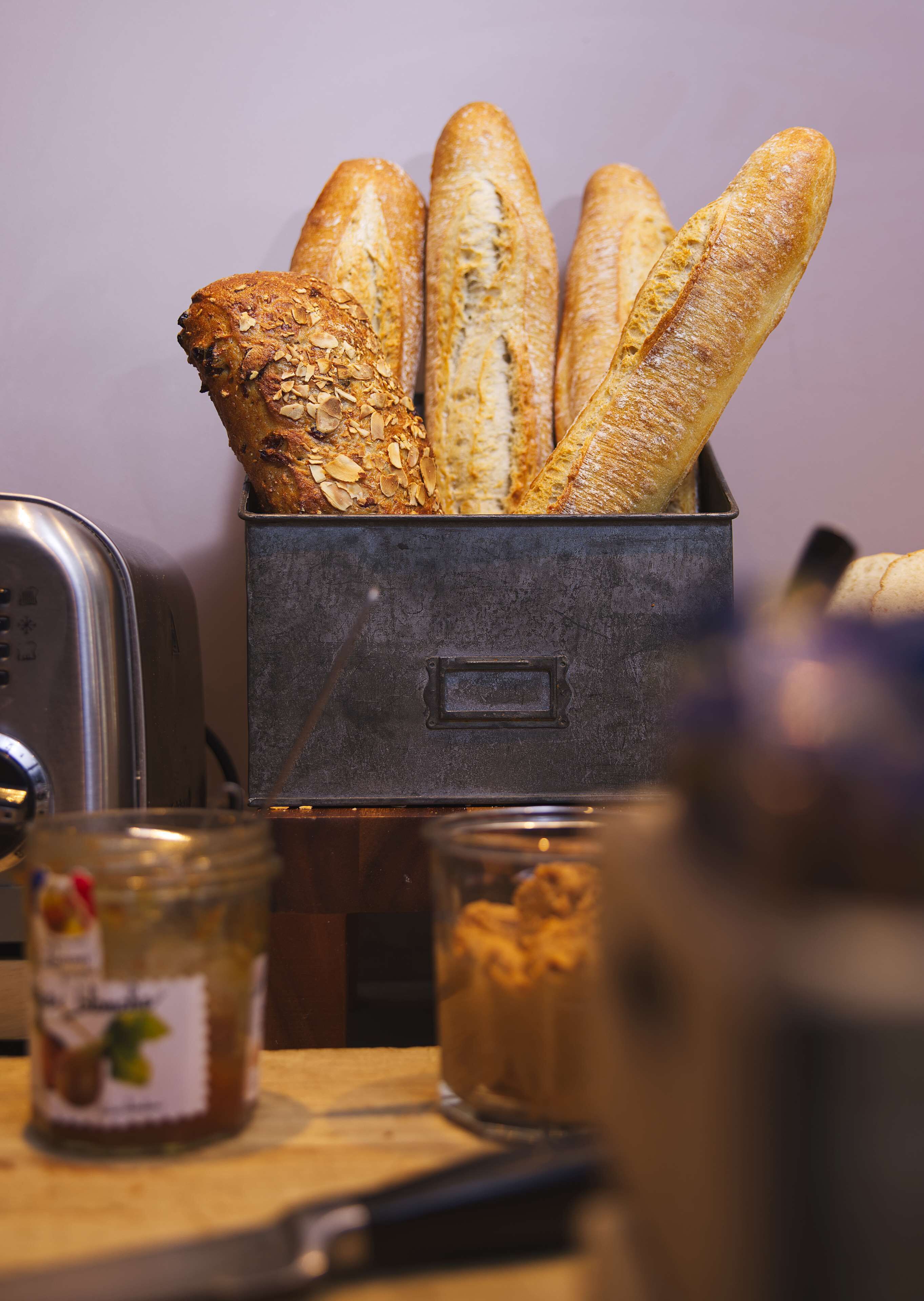 daily buffet breakfast (eur 14.90 per person)