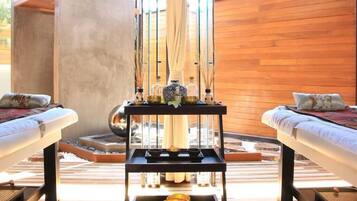 Espace de soins pour les couples, sauna, hammam, hammam, soins corporels