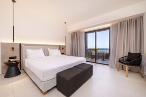 Minibar, blackout curtains, soundproofing, iron/ironing board