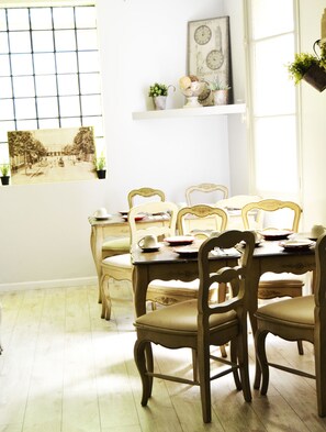 Daily buffet breakfast (EUR 14 per person)