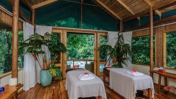 BehandlungsrĂ€ume fĂŒr Paare, Körperbehandlungen, Aromatherapie