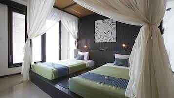 Deluxe Apartment | 1 kamar tidur, minibar, brankas, dan meja kerja