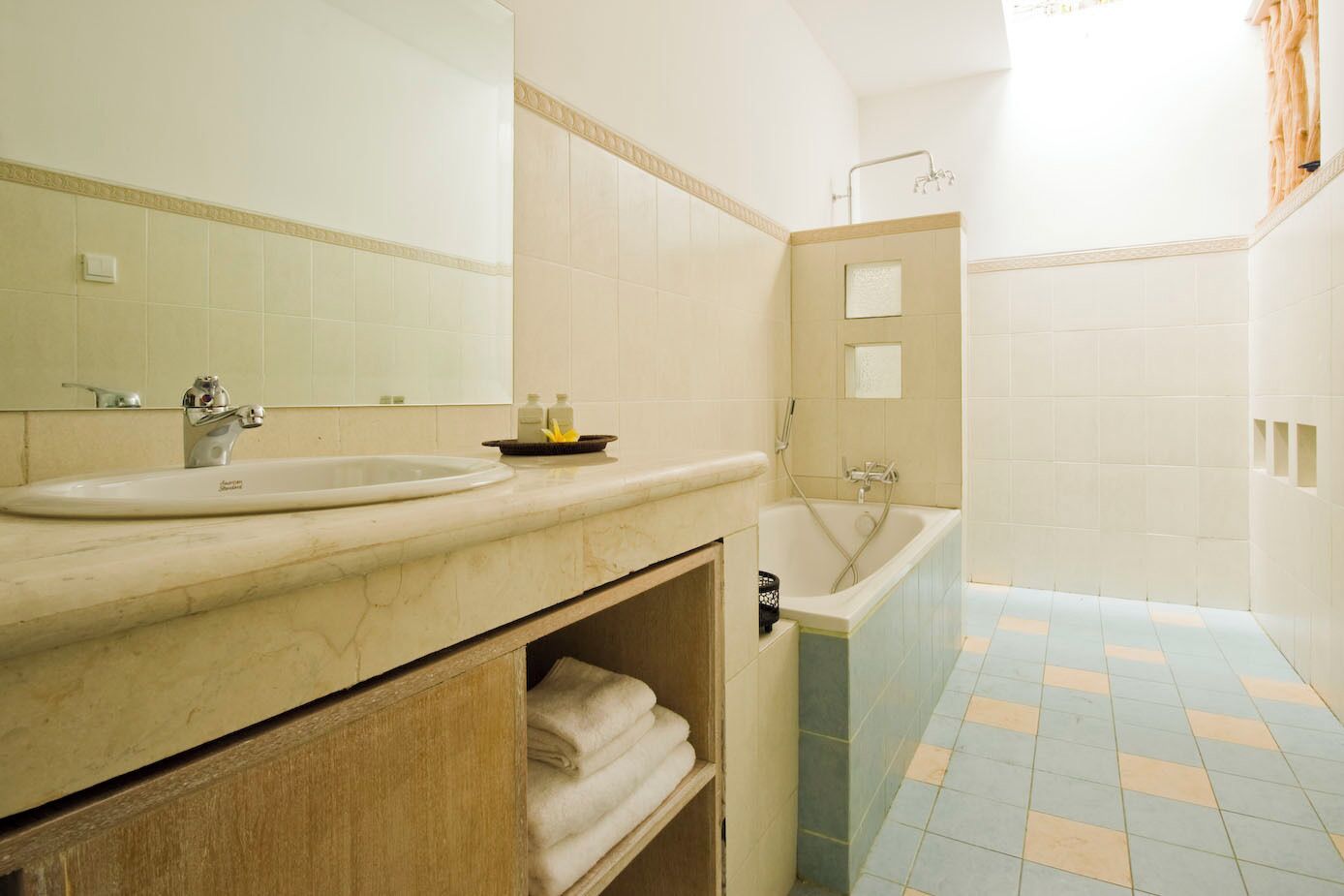 Hotel Type - H2 | Bathroom | Separate bathtub and shower, free toiletries, hair dryer, slippers
