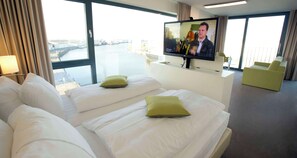 Suite, 2 Einzelbetten, Hafenblick (Cozy Sitting Corner;with Sofabed) | Zimmerausstattung