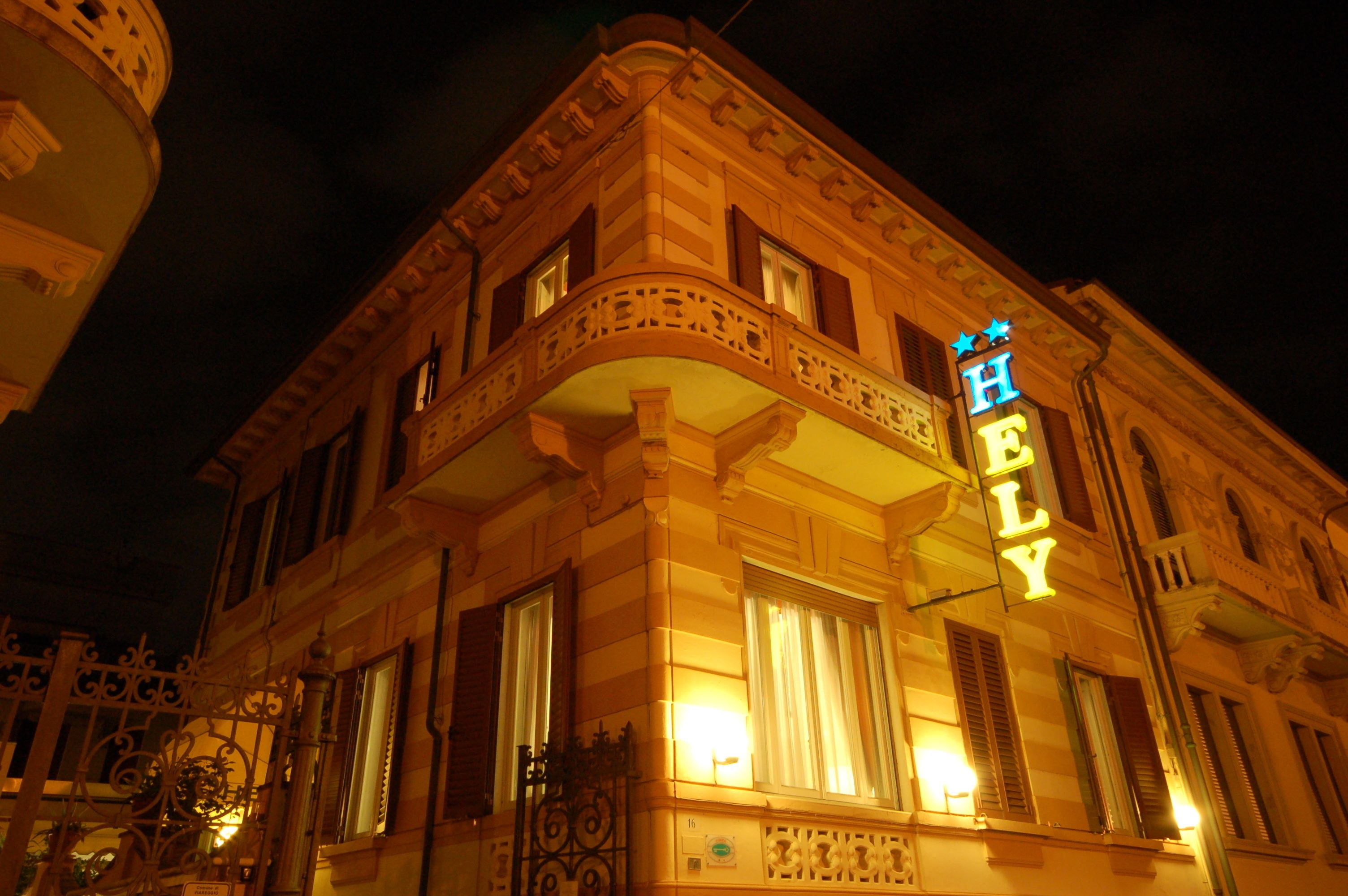 front of property – evening/night