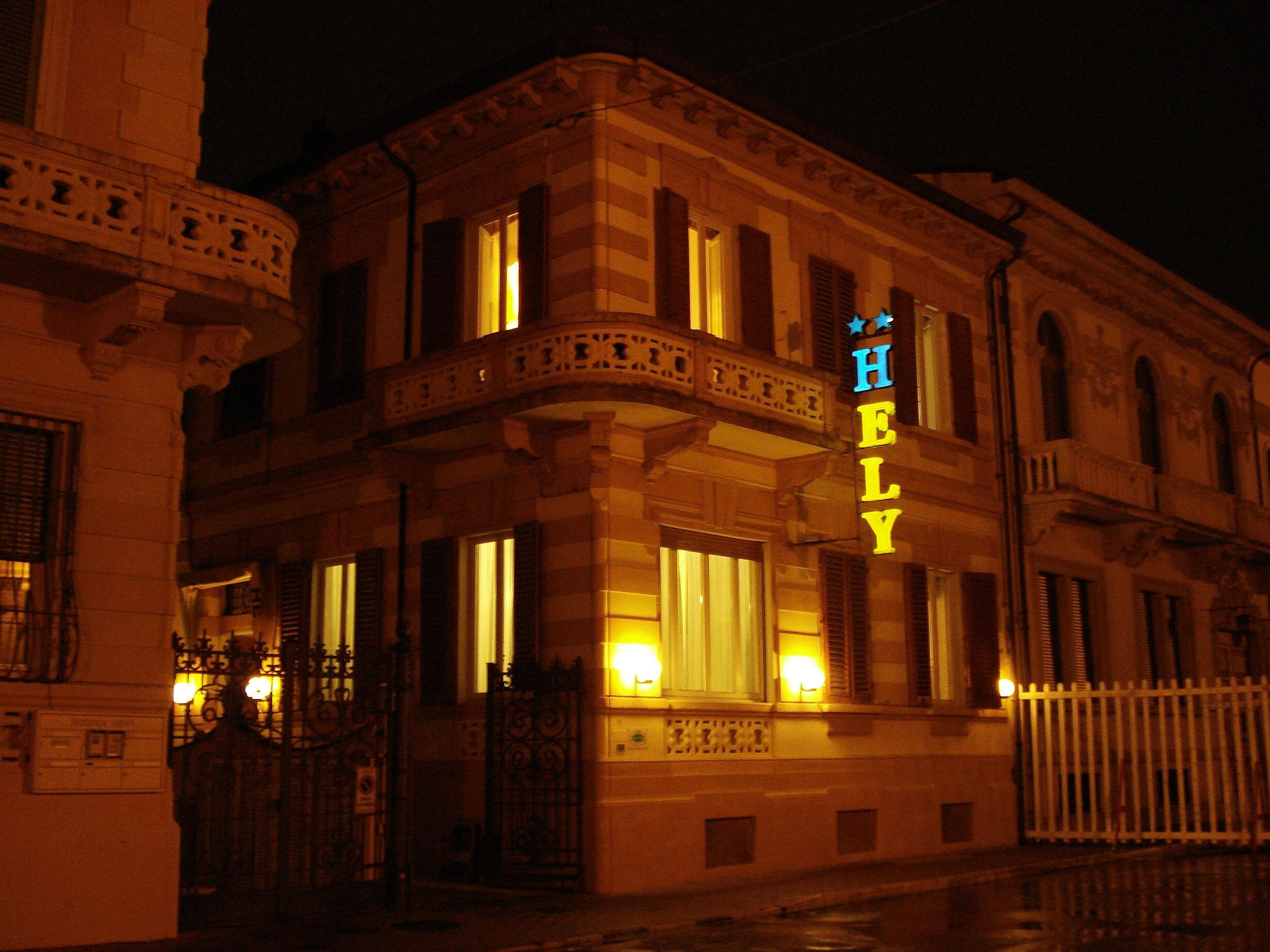 front of property – evening/night