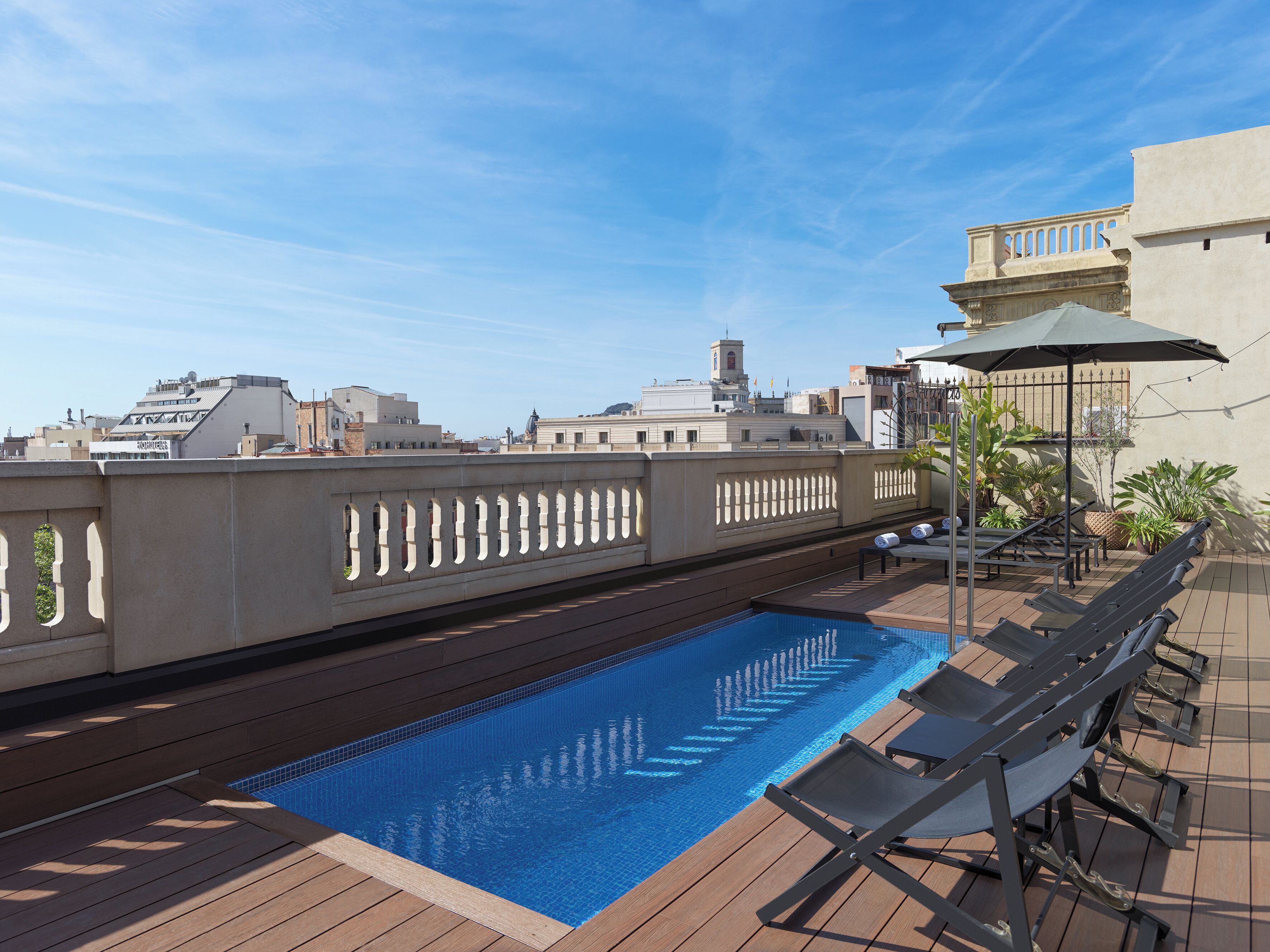 Alberca al aire libre 