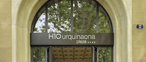 Entrada de la propiedad