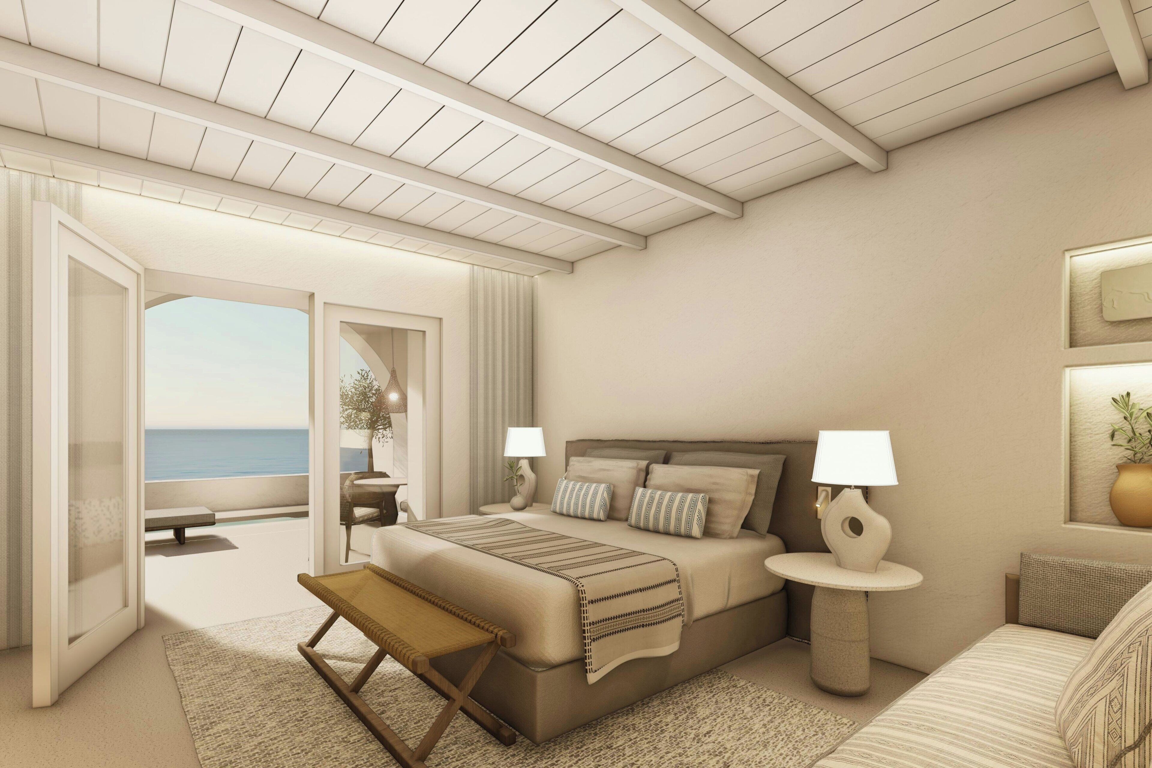 Hypo-allergenic bedding, minibar, in-room safe, blackout curtains