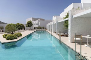 Junior Suite, 1 King Bed, Poolside (View) | Water view