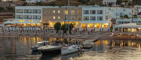 Blick von der Unterkunft