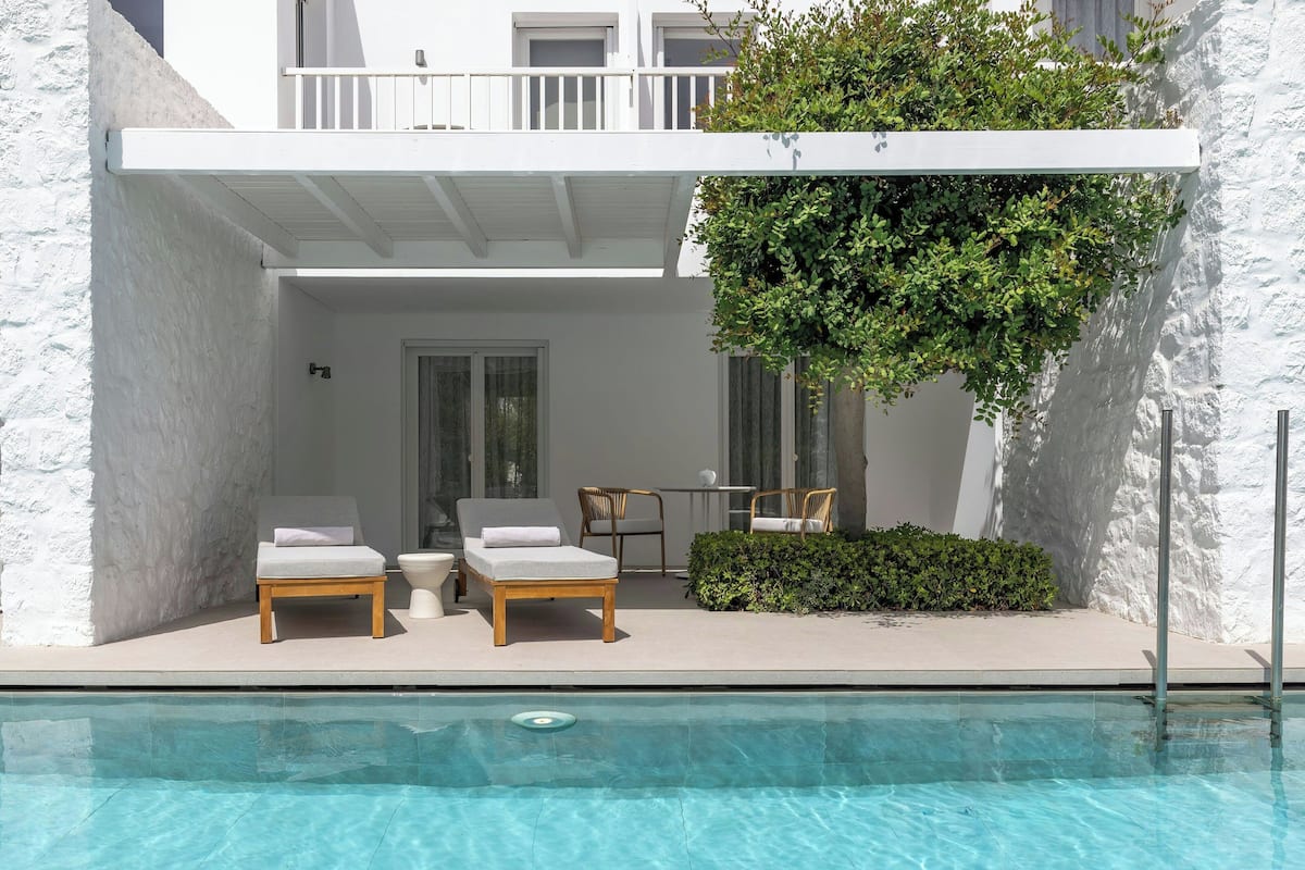 Junior King Suite with Sharing Pool and Poolside View