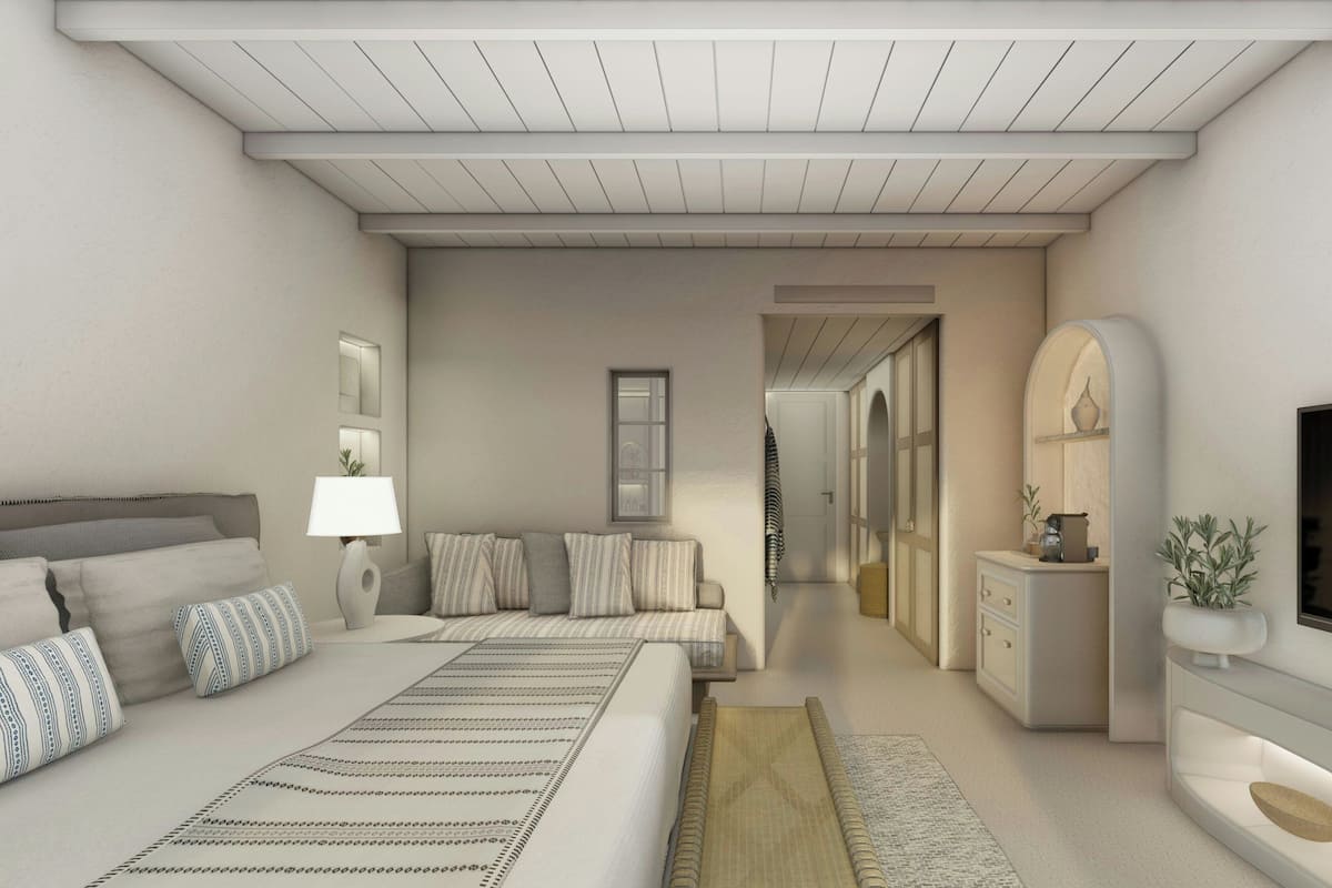 Ropa de cama hipoalergénica y minibar