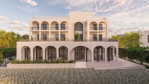 Front of property – evening/night