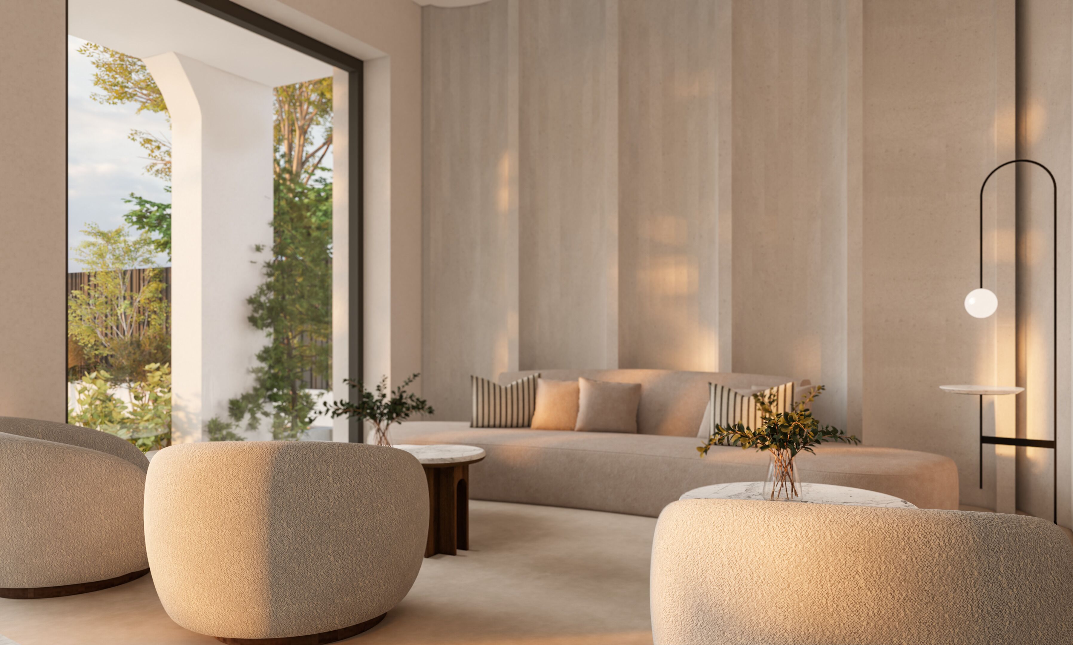 Een 32-inch lcd-televisie met satellietzenders en televisie