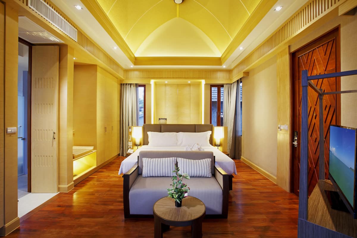 garden pool villa | 1 bedroom, minibar, in-room safe, desk