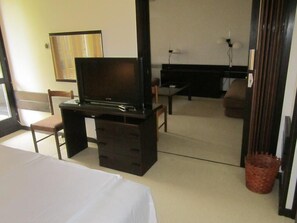 Tabla de planchar con plancha