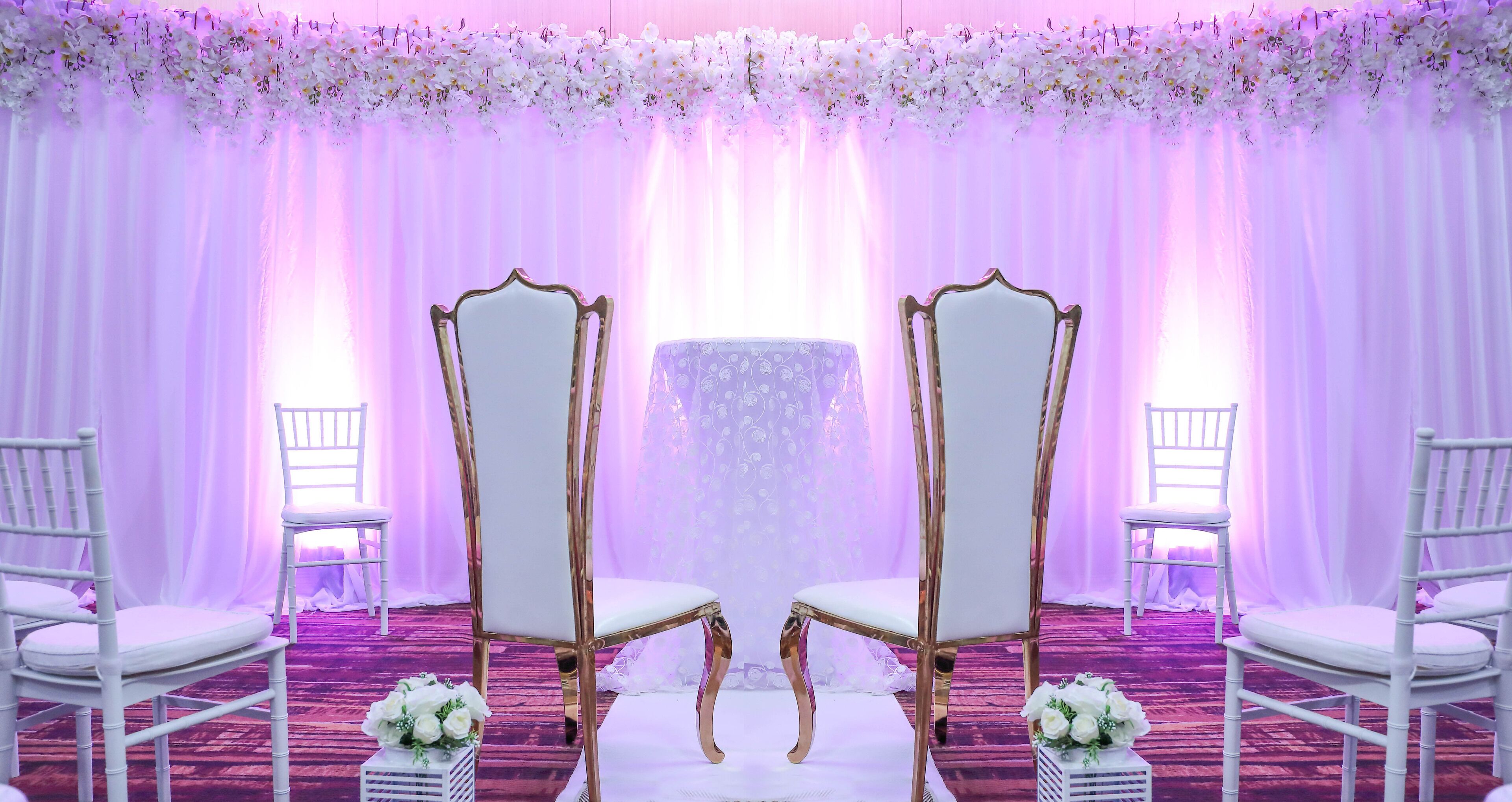 indoor wedding