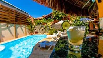 Poolside bar