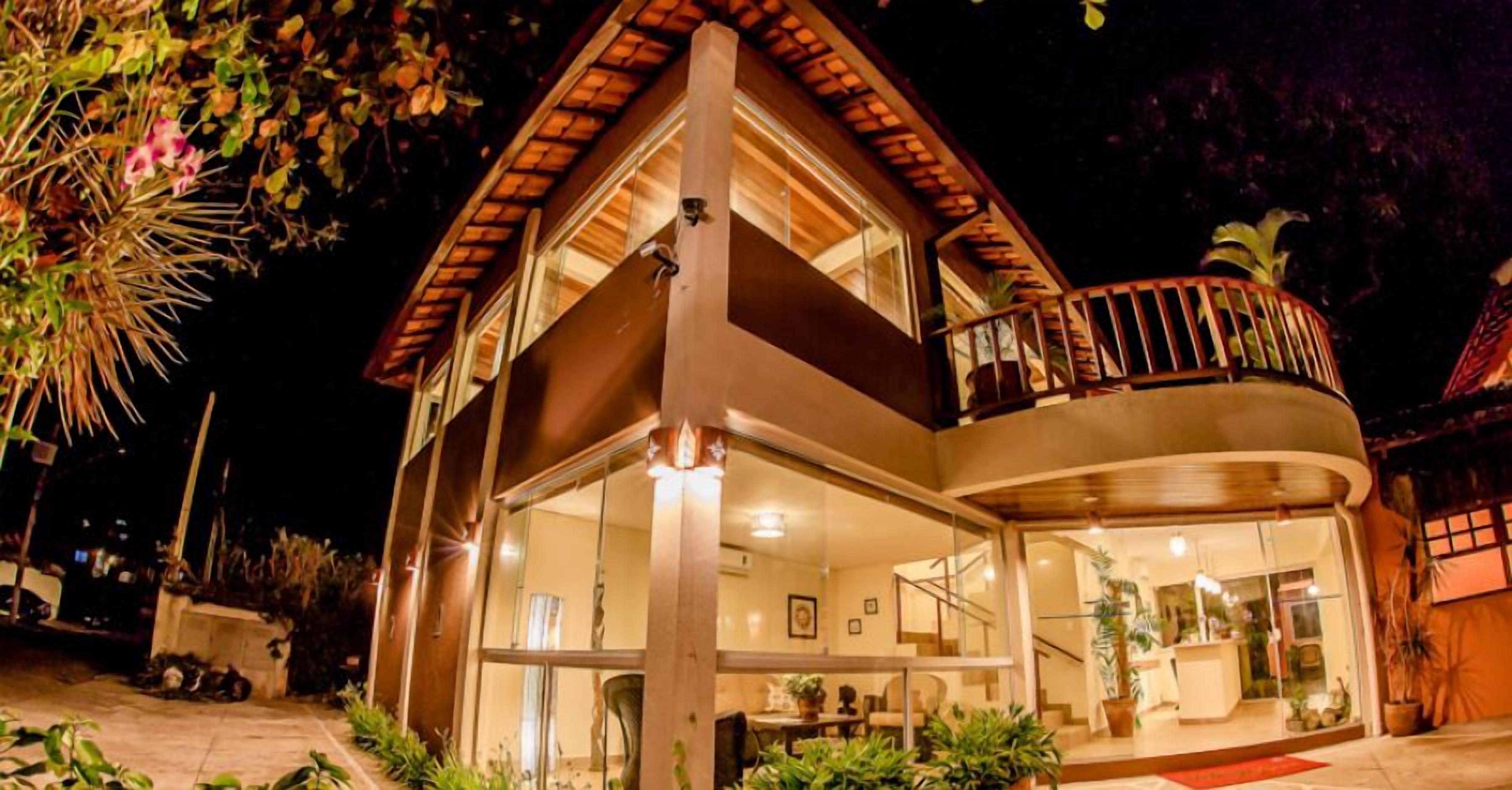 Front of property – evening/night