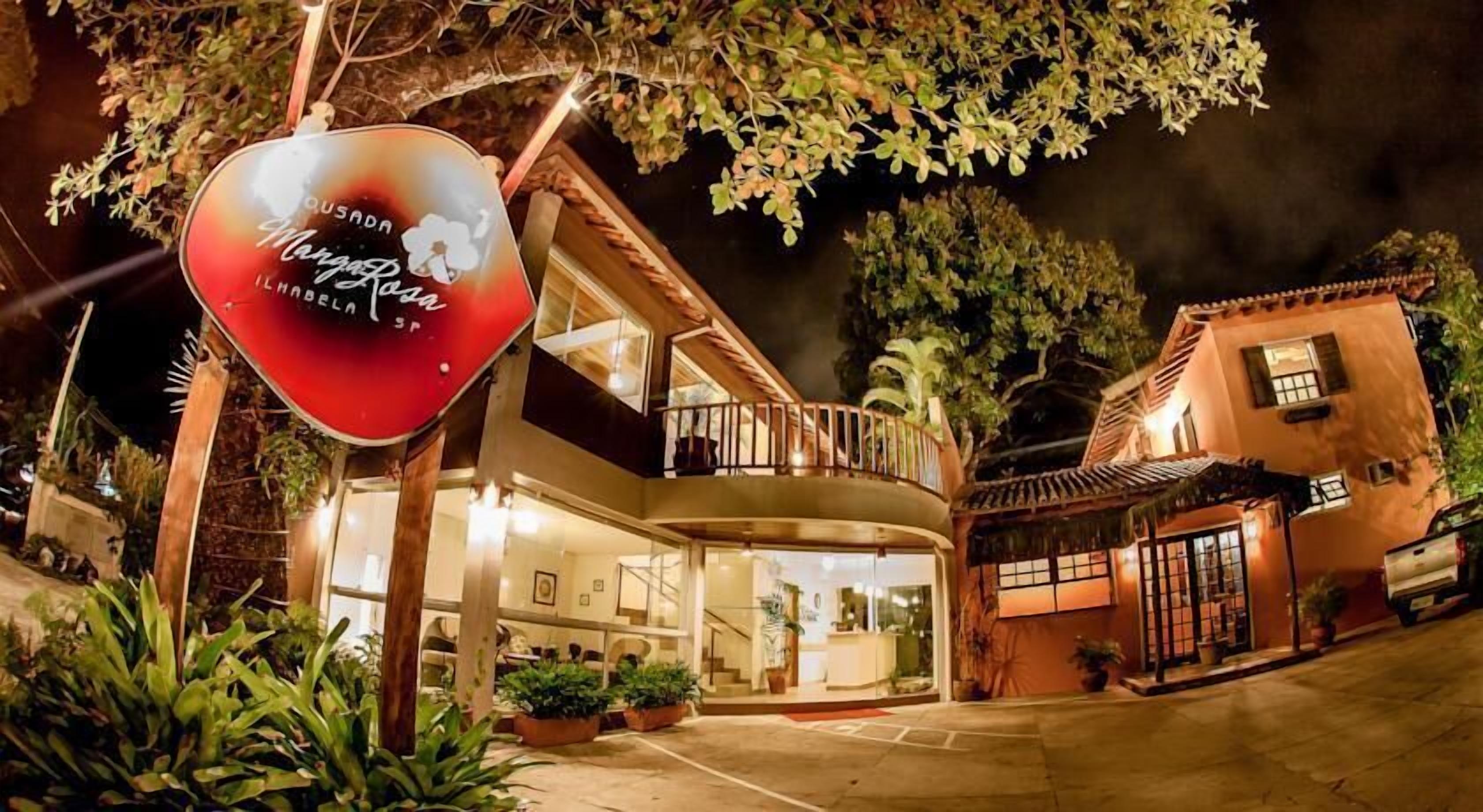 Front of property – evening/night