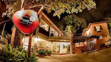 Front of property – evening/night