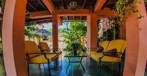 Terrace/patio - Pousada Manga Rosa (Ilhabela)