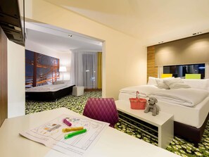 Family Suite, 1 Double Bed with Sofa bed
