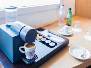 Camera Premium, 1 letto matrimoniale | Biancheria da letto di alta qualità, una cassaforte in camera