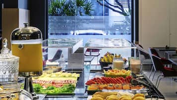 Tägliches Frühstücksbuffet (49 BRL pro Person)