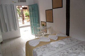 Minibar, iron/ironing board, free wired internet, bed sheets