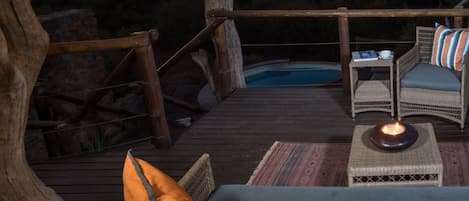 Vista desde la propiedad