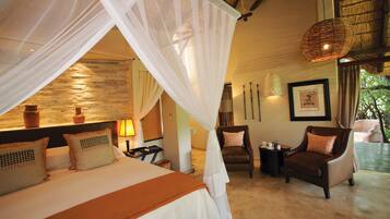 1 soveværelse, premium-sengetøj, minibar, pengeskab på værelset