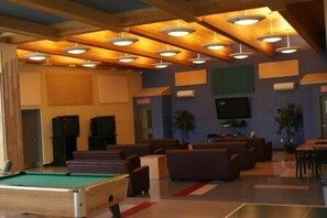 Sala de estar en el lobby