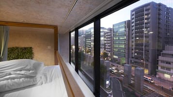 Family Room for 6 People, Non Smoking - Shared Bath and Toilet | City view