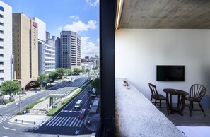 Habitación superior con 2 camas individuales, para no fumadores (Collection) | Vista a la ciudad