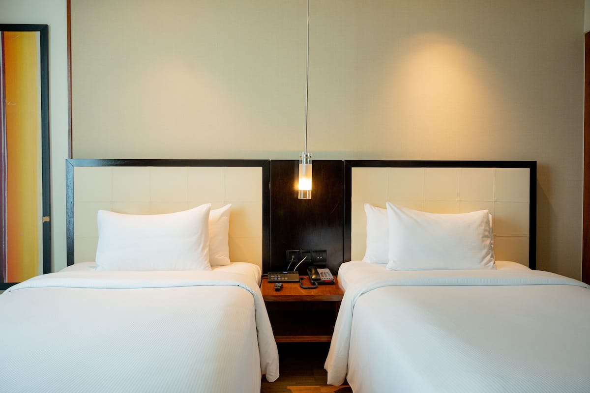 1 chambre, minibar, coffre-fort, décor unique