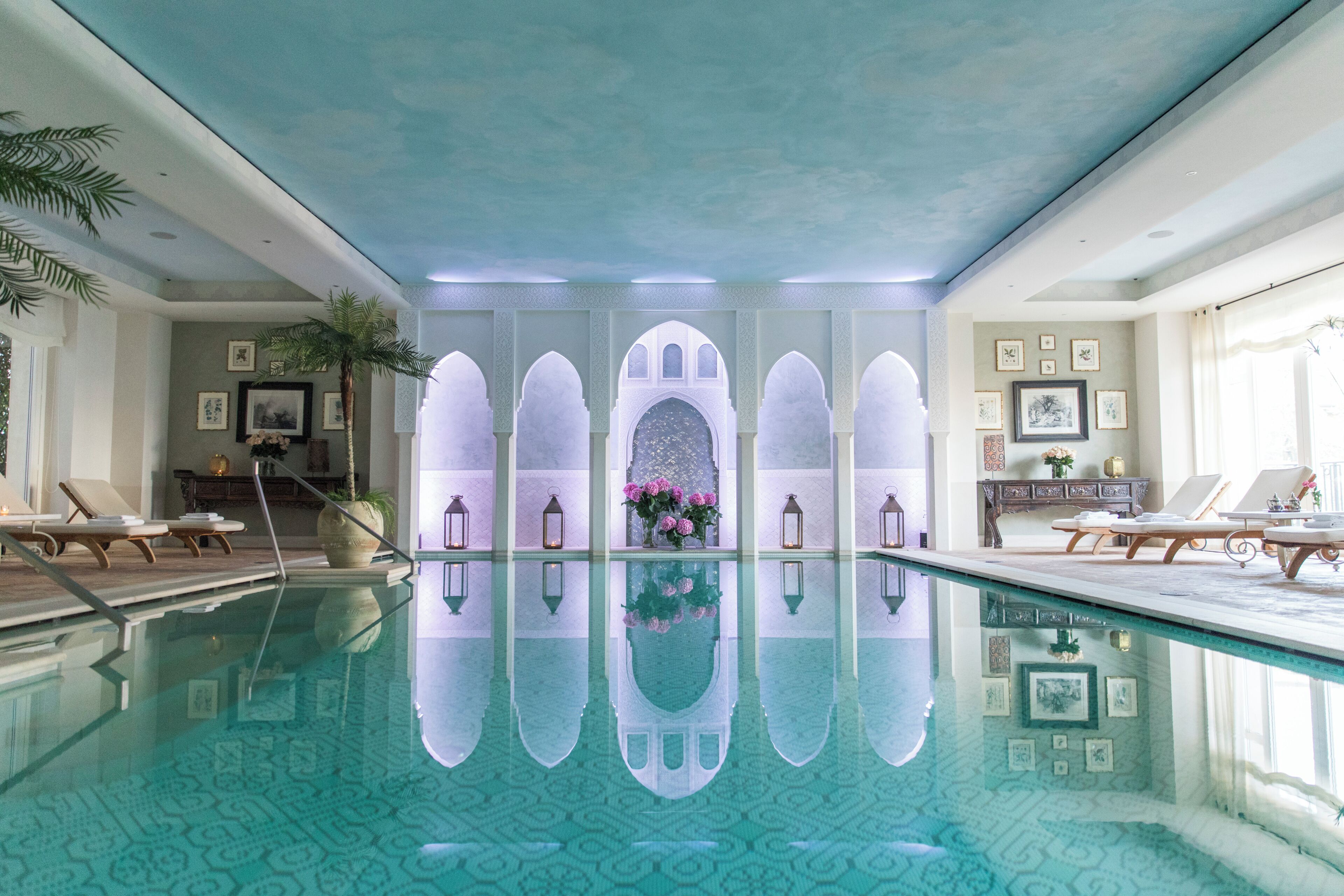 Piscine couverte