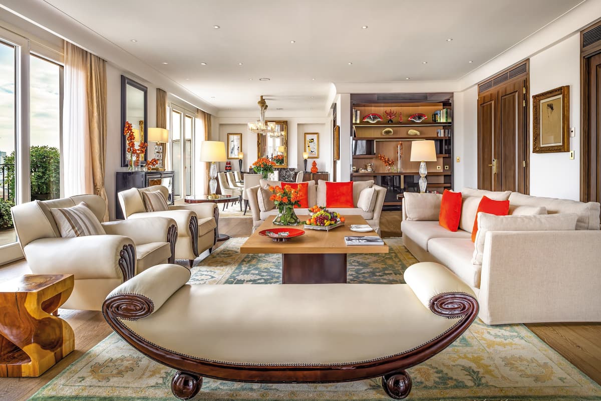 Suite, Terrasse (Penthouse) | Wohnzimmer
