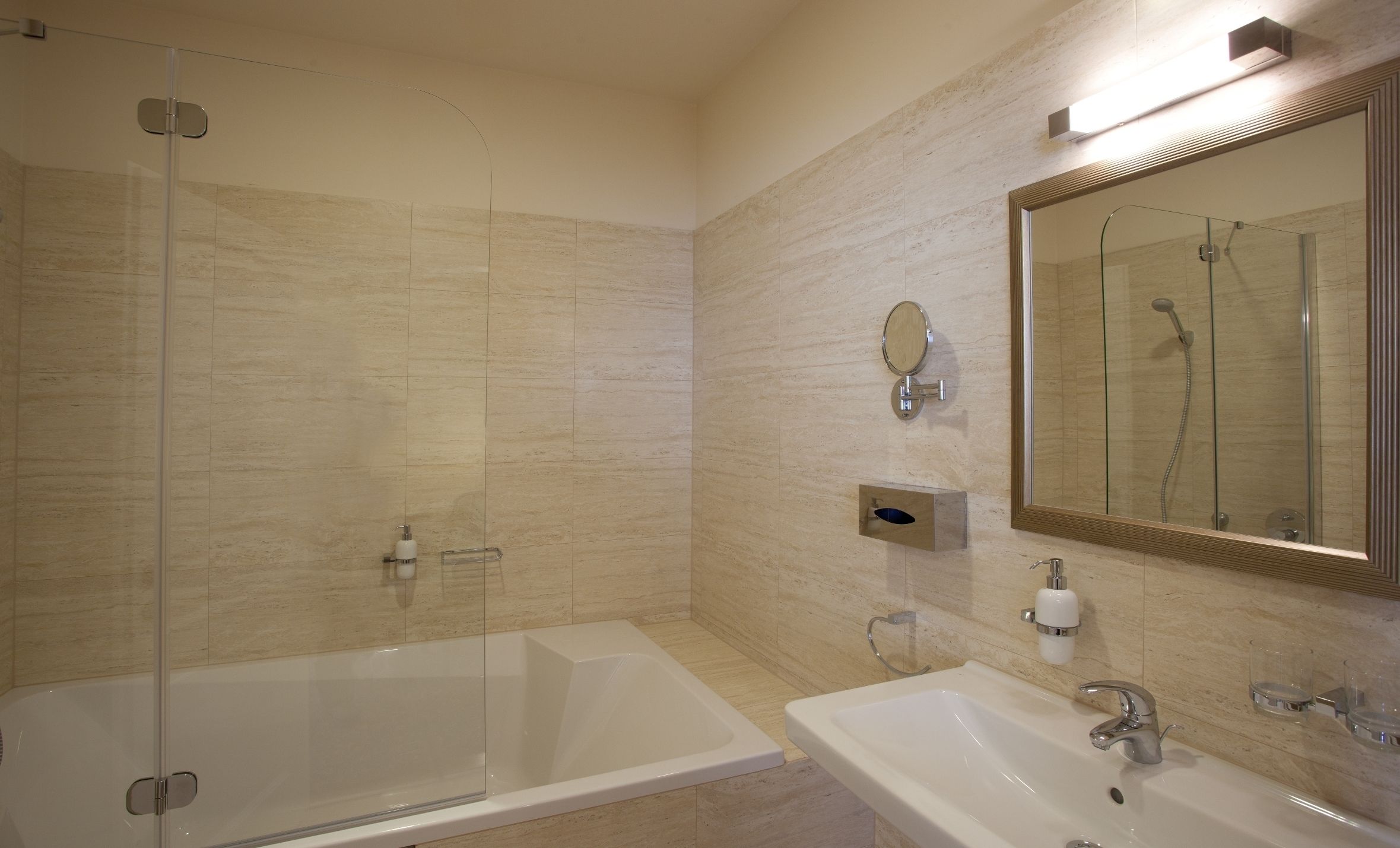 shower, free toiletries, hair dryer, dressing gowns