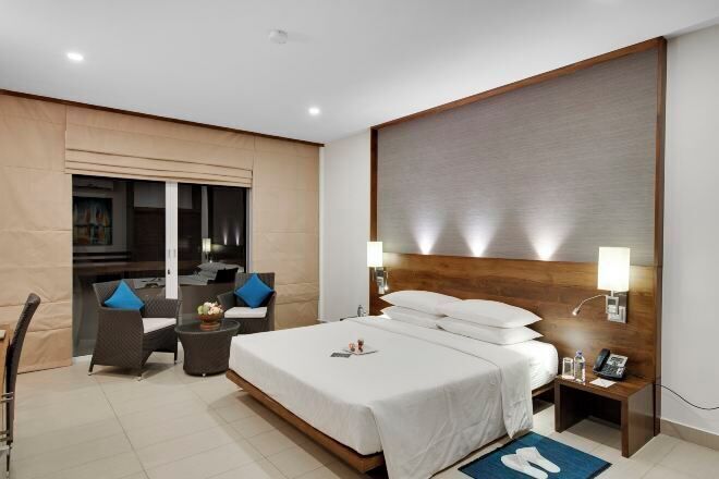 Pillowtop beds, minibar, in-room safe, individually decorated