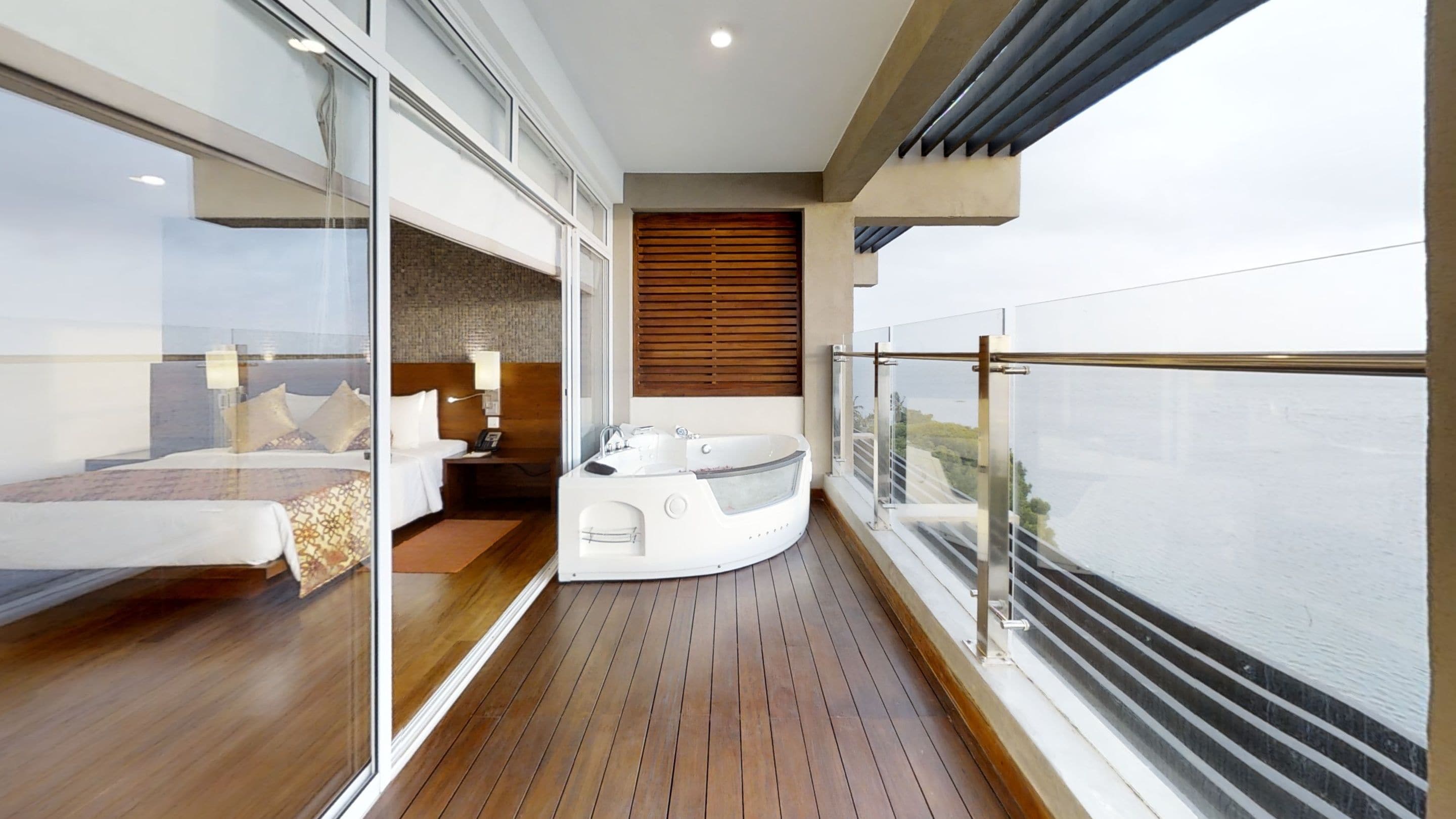 Deluxe Twin Room in Aria Wing - City View | View from room