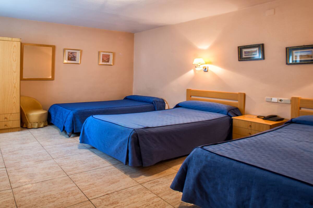 City Triple Room | In-room safe, desk, iron/ironing board (on request), free WiFi