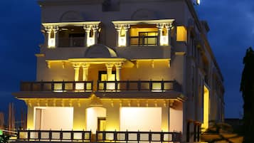 Front of property - evening/night