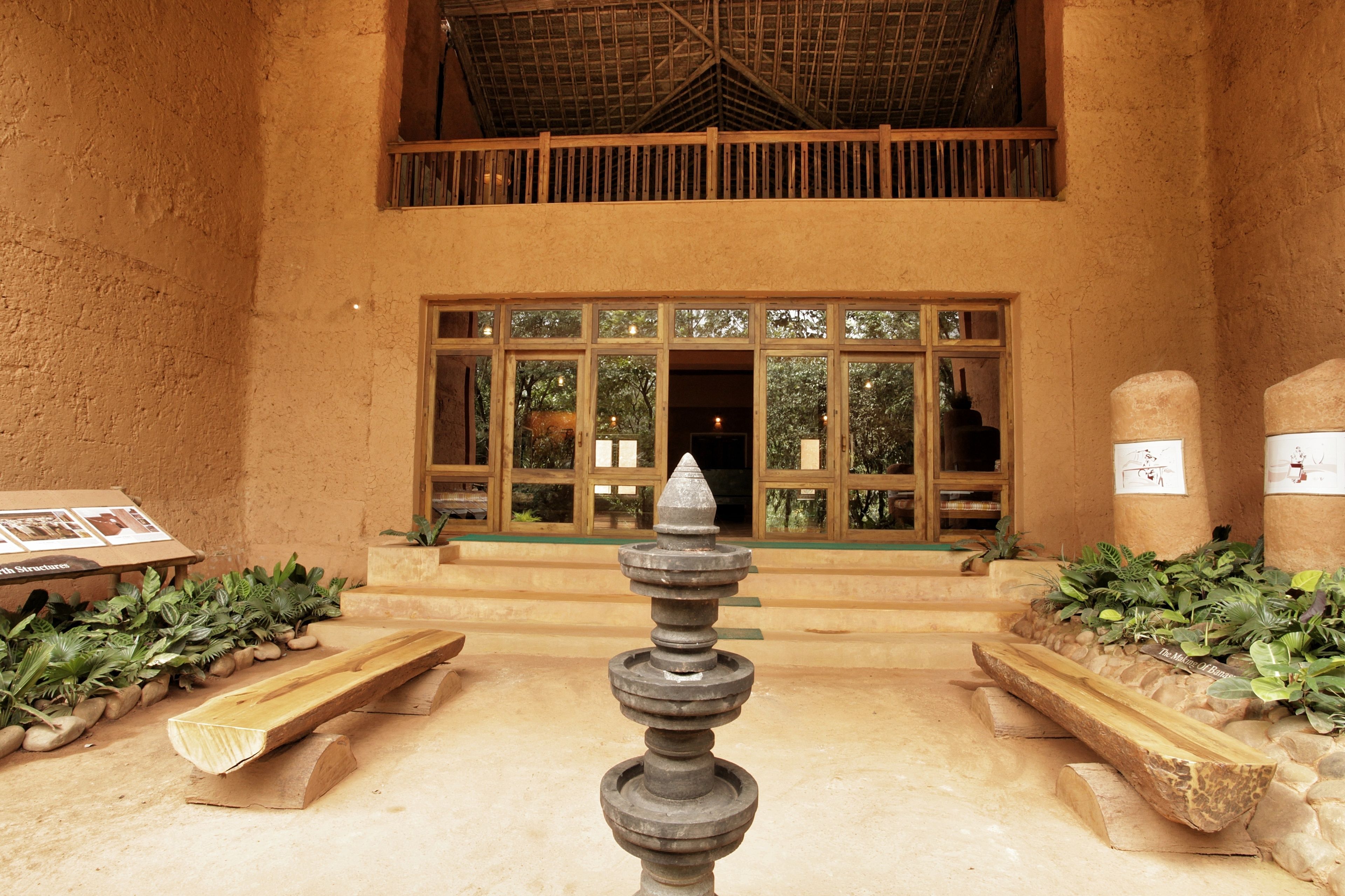 Façana frontal de l'allotjament