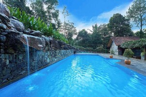 Indoor pool, outdoor pool