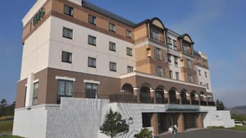 Majoituspaikan julkisivu