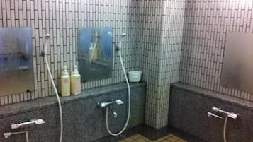 Free toiletries, hair dryer, slippers, towels