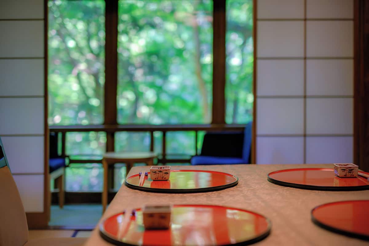 Japanese Traditional Room (8 Tatami Mats with bath, can't serve dinner after 7 P.M.) | Wi-fi (inkludert) og sengetøy